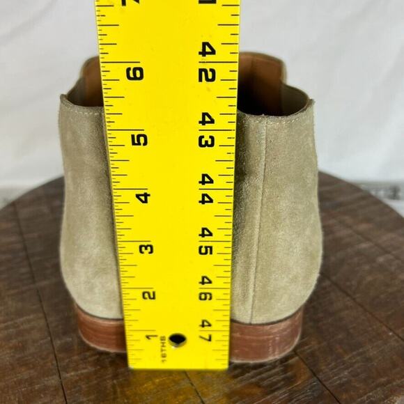 Bobbies Paris Boots Womens 39 Tan Chelsea Suede Ankle Pull on - Picture 5 of 12